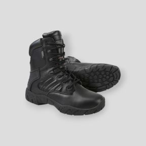 Chaussure Tactical cuir Noir - Kombat Tactical