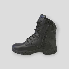Schoenen Tactical Pro 1 rits leer - Zwart - Kombat Tactical