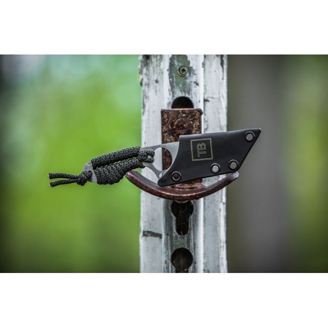S-NECK Messer mit Kydex-Scheide + Schnur - TB Outdoor
