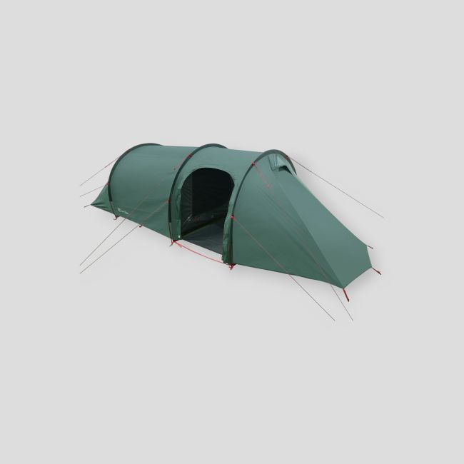 Tenda túnel alargado 2 lugares Respite - Verde Floresta - Highlander Outdoor