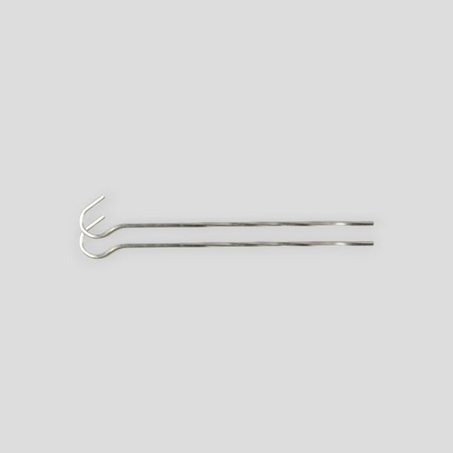 Lot de 100 piquets de tentes torsadés 17,8cm - Highlander