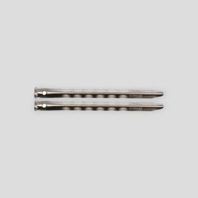 Set van 50 tentharingen met hoek 21,5cm - Highlander