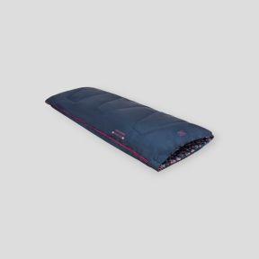 Saco-cama rectangular Sleepline 250 (5° a 8°C e +) - Azul Floral - Highlander Outdoor