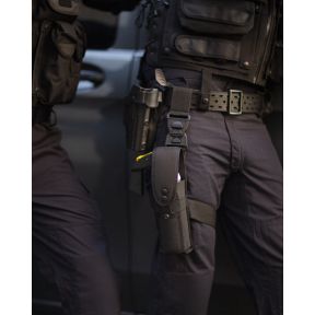 Cinturón de intervención con hebilla patentada - Negro - GK