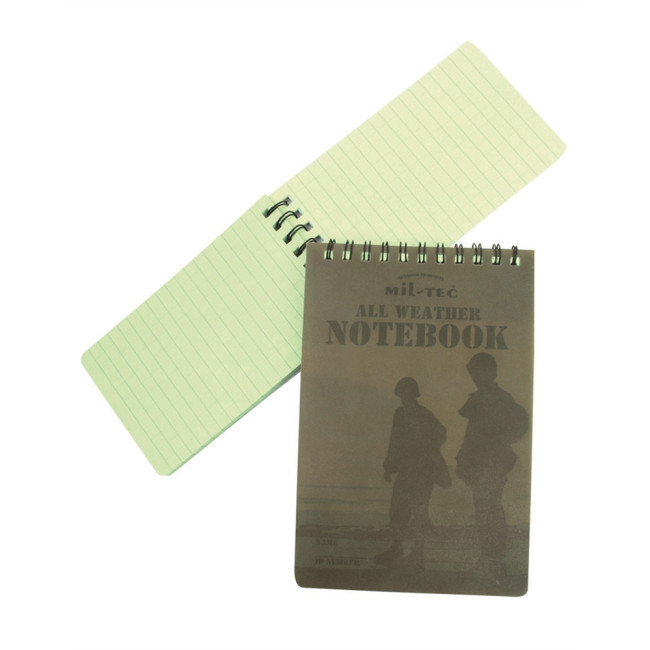 Carnet étanche waterproof Petit format- Miltec