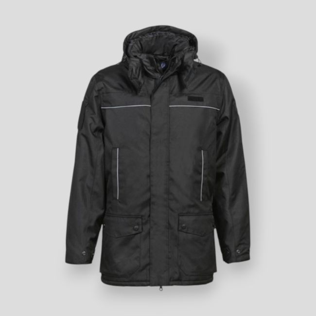 Kurtka Parka Ochrona Prywatna - Czarny - CityGuard