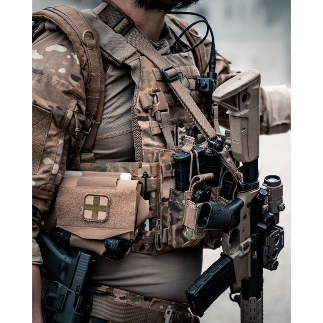 Chaleco portaplacas Sentry - Multicam Black - Condor Outdoor