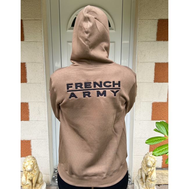 Sudadera con capucha French Army Coyote - Ares