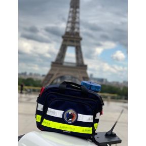 Bolsa Polígono Azul Marinho - Dimatex