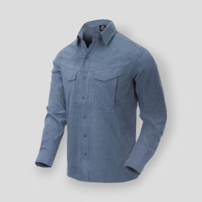 defender mk2 gentleman shirt®- melange blue - helikon