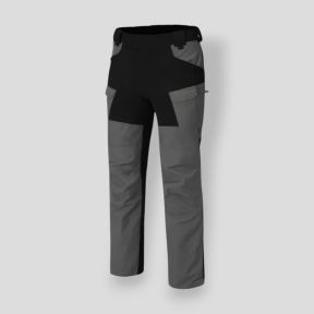 Hybrid Outback Pants® - DuraCanvas® - Cloud Grey / Black A - Helikon