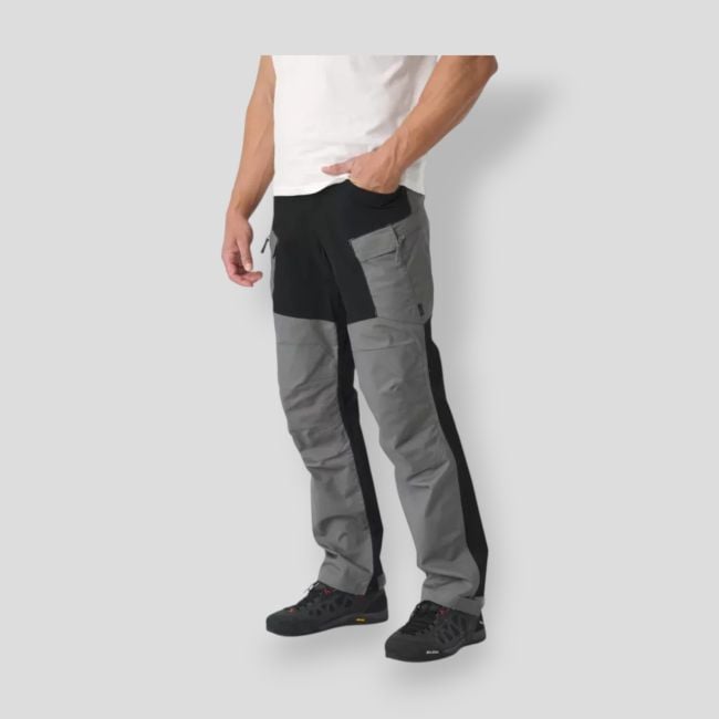 Hybrid Outback Pants® - DuraCanvas® - Cloud Grey / Black A - Helikon