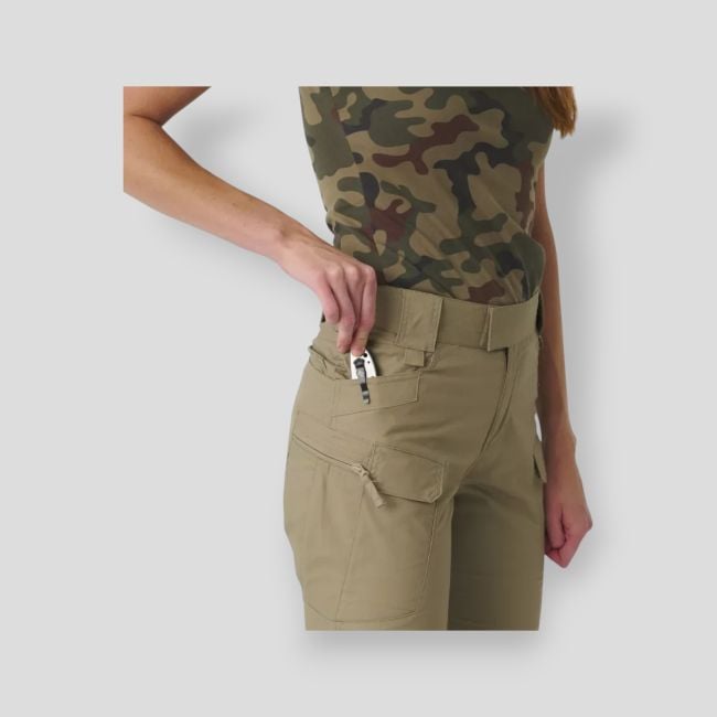 women's utp resized® (urban tactical pants®) - polycotton ripstop - khaki - helikon