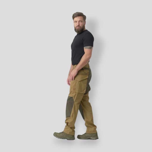 pilgrim pants® - coyote / taiga green a - helikon