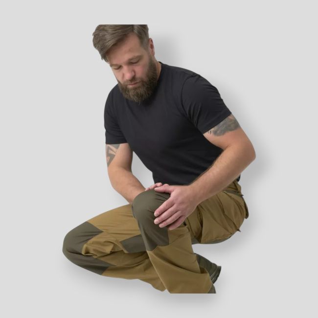 pilgrim pants® - coyote / taiga green a - helikon