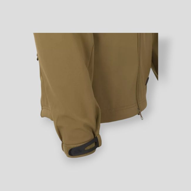 gunfighter jacket - shark skin windblocker - coyote - helikon