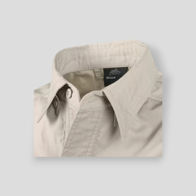 defender mk2 shirt short sleeve® - polycotton ripstop - khaki - helikon