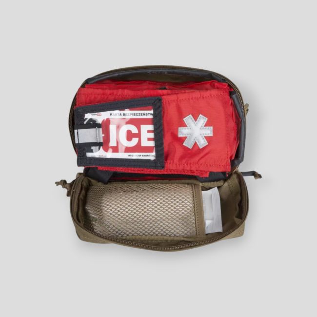 modular individual med kit pouch® - cordura® - coyote - helikon