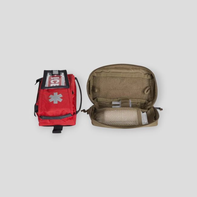 modular individual med kit pouch® - cordura® - coyote - helikon