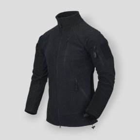 alpha tactical jacket - grid fleece - navy blue - helikon