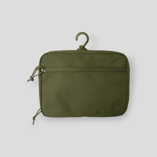 Wiszący organizer kosmetyczny z lustrem - Ranger Green - OPEX