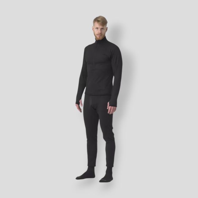 underwear (long johns) us lvl 2 - black - helikon