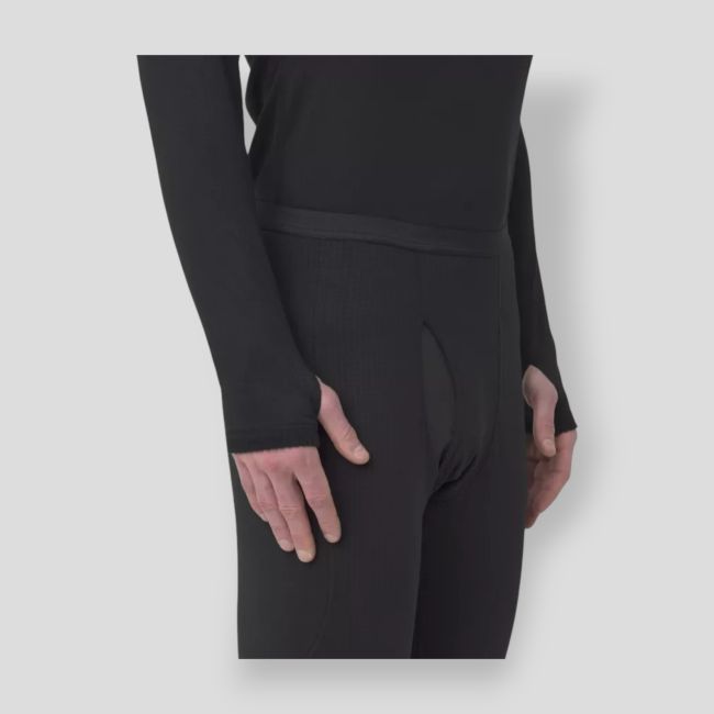underwear (long johns) us lvl 2 - black - helikon