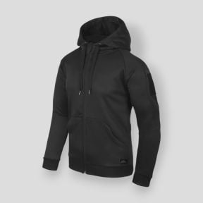 urban tactical hoodie (fullzip)® - black - helikon