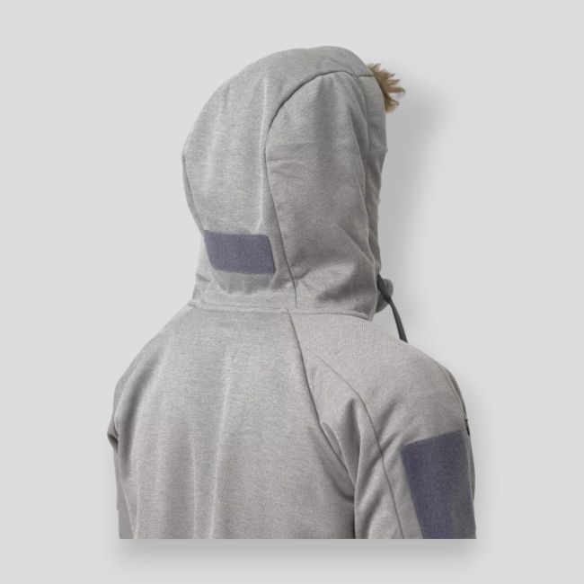 Urban Tactical Hoodie (Fullzip)® - Melange Grau - Helikon