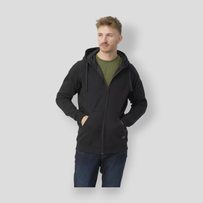 Urban Tactical Hoodie Lite (Fullzip)® - Zwart - Helikon