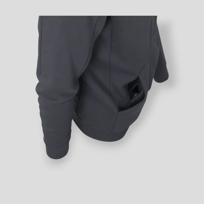 urban tactical hoodie lite (fullzip)® - grey - helikon