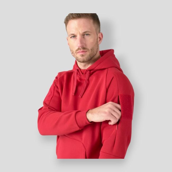 urban tactical hoodie lite (kangaroo) - red - helikon