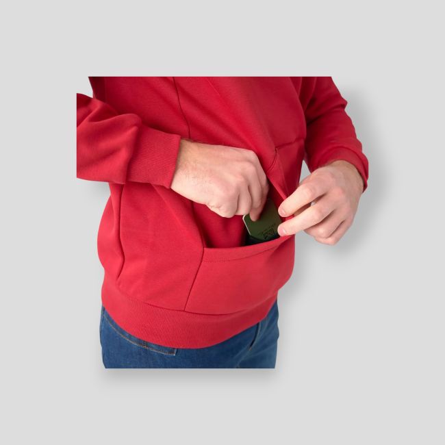 Urban Tactical Hoodie Lite (Kangaroo) - Rot - Helikon