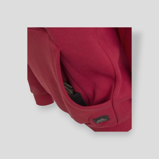 urban tactical hoodie lite (kangaroo) - red - helikon