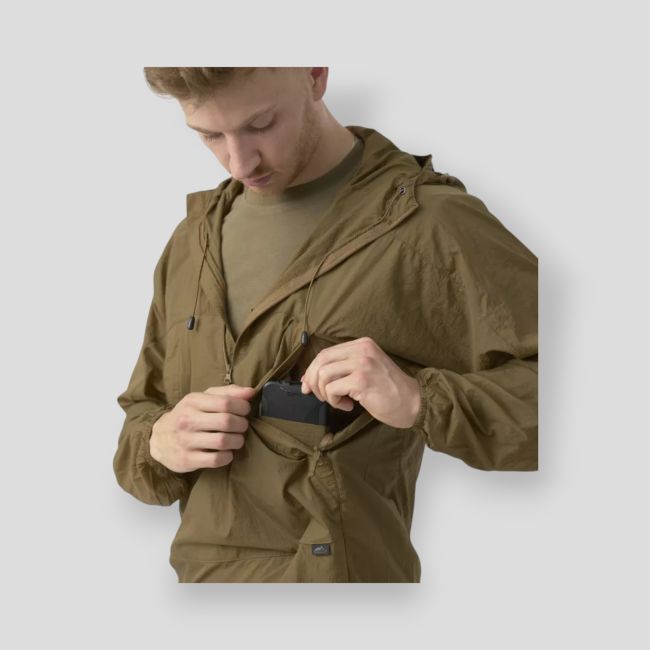 windrunner® windshirt - windpack® nylon - coyote - helikon