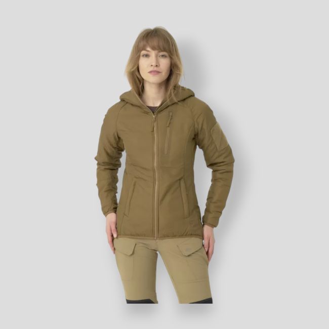 Damska Wolfhound Hoodie Jacket® - Coyote - Helikon