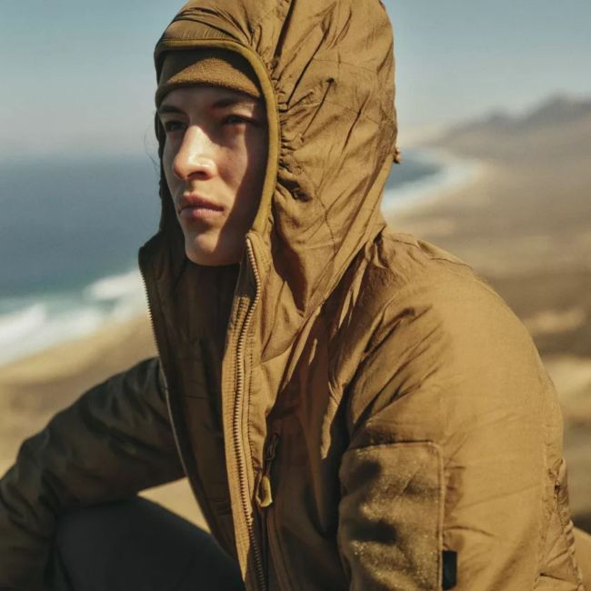 Damska Wolfhound Hoodie Jacket® - Coyote - Helikon