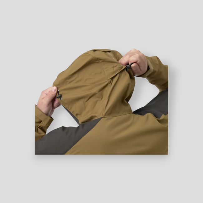 woodsman anorak jacket® - coyote / ash grey - helikon