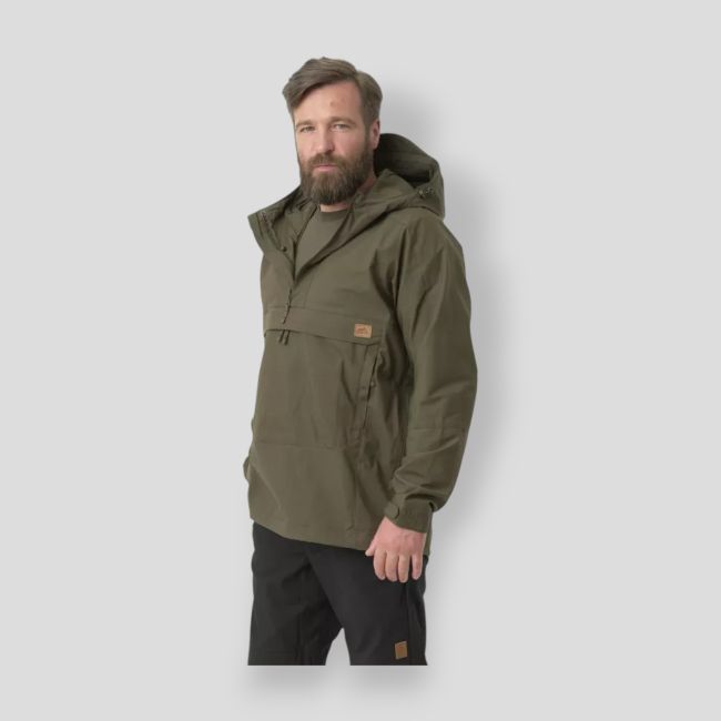 woodsman anorak jacket® - taiga green - helikon