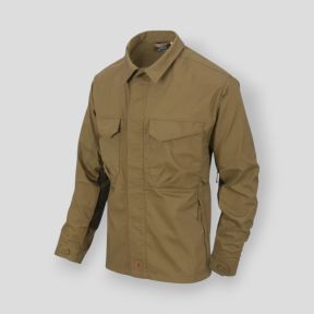 woodsman shirt® - coyote / taiga green a - helikon