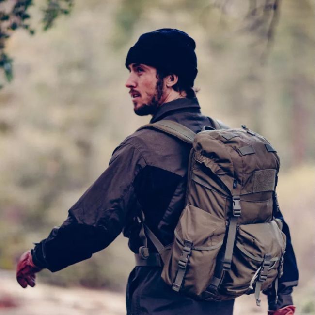 woodsman shirt® - coyote / taiga green a - helikon