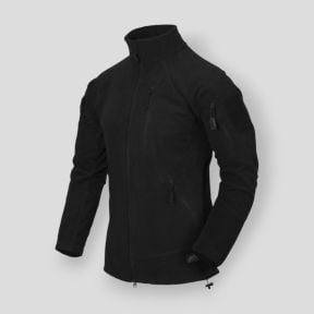 Kurtka Alpha Tactical - Grid Fleece - Czarna - Helikon