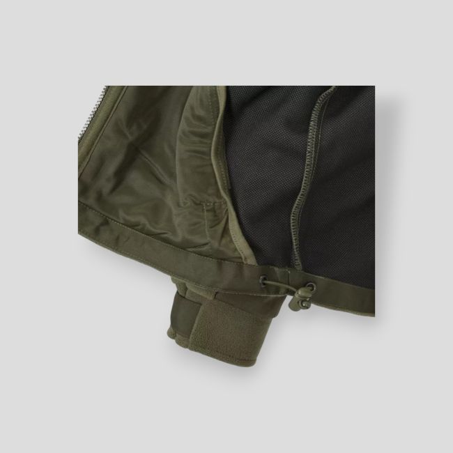 Classic Army Jas - Fleece - Olijfgroen/Zwart - Helikon