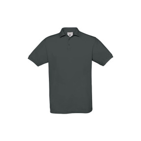 Kurzarm-Poloshirt Grau - B&C