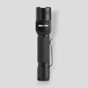 Lampe torche tactique rechargeable (450 lumens) - Noir - Mil-Tec