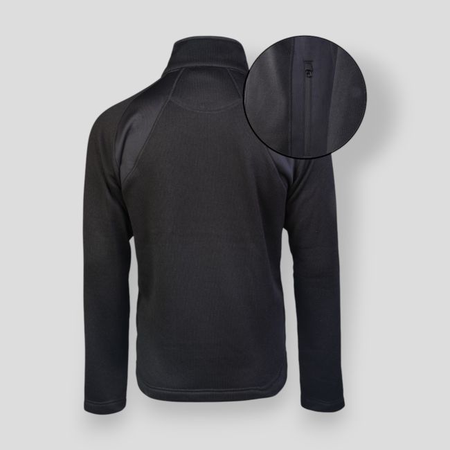 Fleecejacke Structure - Schwarz - Mil-Tec