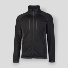 Fleece jas Structure - Zwart - Mil-Tec