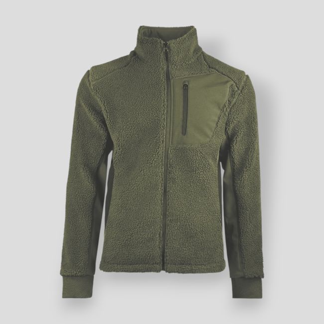 Fleece jas Teddy Bearforce - Olijfgroen - Mil-Tec