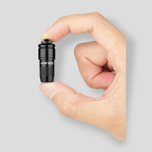 LED-Taschenlampe wiederaufladbar iMini 2 (50 Lumen) - Schwarz - Olight