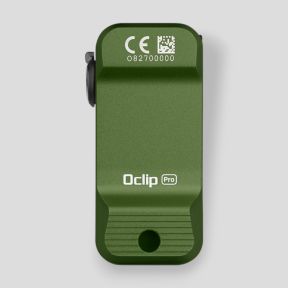Lampa do kamizelki taktycznej z czerwonym światłem (500 lumenów) Oclip Pro - Olive Green - Olight